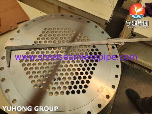 ASME SA240 SS304 Rohrblatt aus Edelstahl für den Wärmetauscher