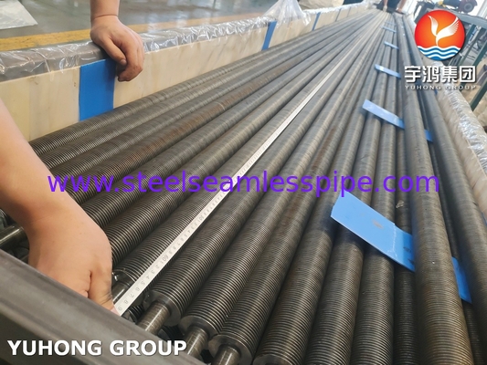 ASTM A179 nahtloser Rohr Aluminium Al1060 Flossen eingebetteter G-Samentrockner