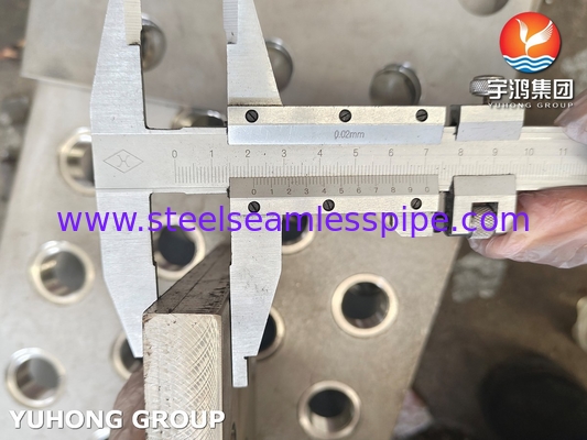 ASTM A240 TP304 Rohrplatte und Stützplatte für Druck- und Temperaturmanagement