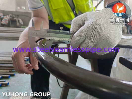 ASTM A179 / ASME SA179 Nahtloser Kohlenstoffstahl U-Bendrohr Wärmetauscherrohr