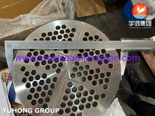 ASTM A240 SS304 Rohrblatt für Zubehör für Wärmetauscher