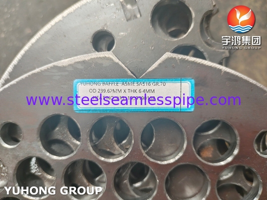 ASTM B171 C71500 Kupfernickel 70/30 Rohrblech für Schal- und Rohrwärmetauscher