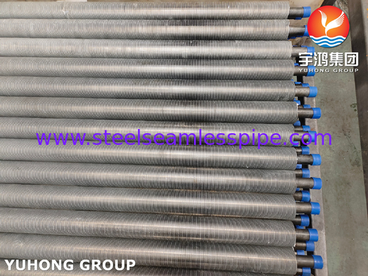 ASTM A210 ASME SA210 GR A1 Kohlenstoffstahl Aluminiumflosse extrudierte luftgekühlte Wärmetauscherröhre