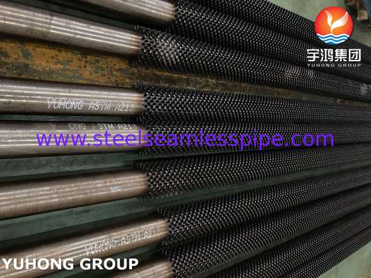 ASTM A213 T9 ALLOY STEEL STUDED FIN PIPE, 13CR STUD für den Ofen