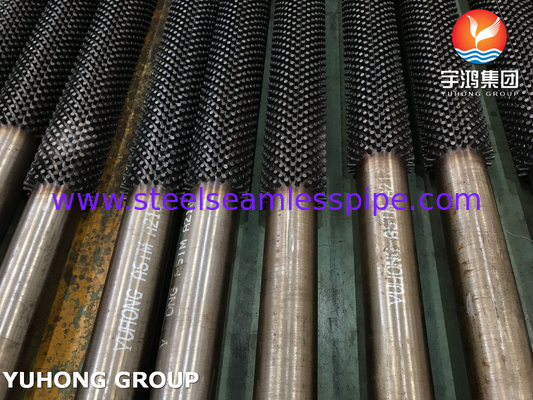 ASTM A213 T9 ALLOY STEEL STUDED FIN PIPE, 13CR STUD für den Ofen