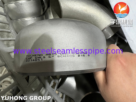 Super Duplex SAF2507 Rohrverbindungen, ASTM A815 WPS UNS S32750 Buttweld Kappe