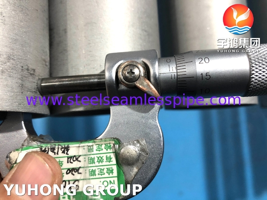 ASTM A789 UNS S32205 Nahtloser Rohr aus Duplexstahl für die chemische Industrie