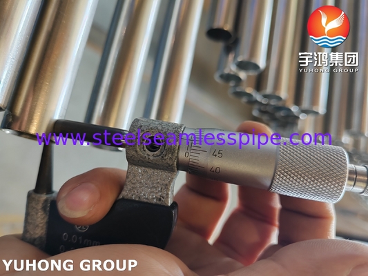 ASTM A269 TP316L Nahtlose Rohre aus Edelstahl