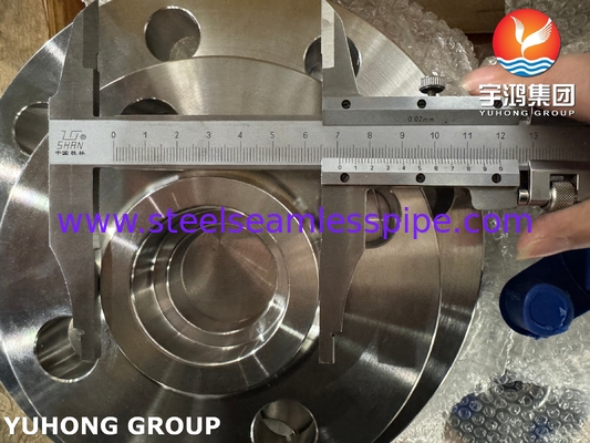 ASTM A182 F53 SWRF Flansche Super-Duplex 2507 / S32750 Steckdose-Schweißflansche