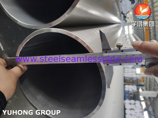 ASTM A928 UNS S32750 CL1 Super-Duplex-Rohr aus Edelstahl