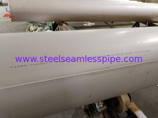 TP316L DSAW-Rohr EN 1.4404 für Kläranlagen ASTM A358 Norm