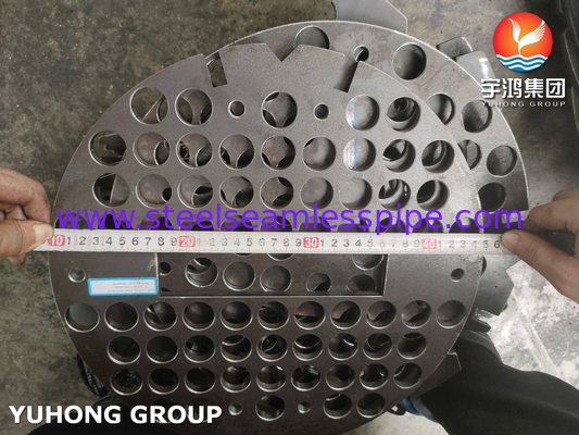 ASME SA516 Gr 70 Kohlenstoffstahl-Baffle-Platte für den Wärmetauscher
