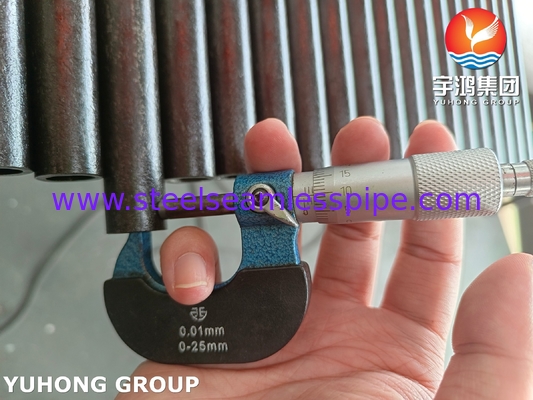ASTM A334 / ASME SA334 Stufe 6 Kohlenstoffstahl nahtlose Rohr Wärmetauscher Rohr