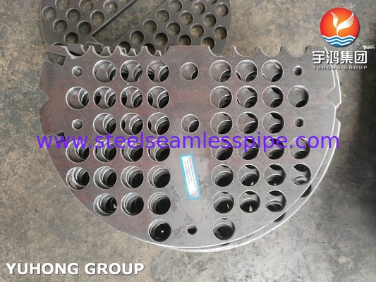 ASME SA516 Baffle-Platten aus Kohlenstoffstahl der Klasse 70 für Wärmetauscher NACE MR0175