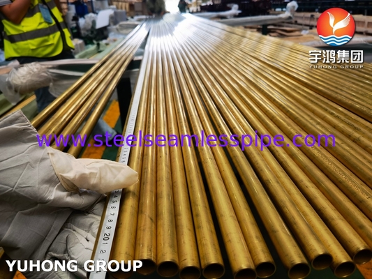 C68700 Seamless Tube aus Kupferlegierung ASTM B111 für Wärmetauscher