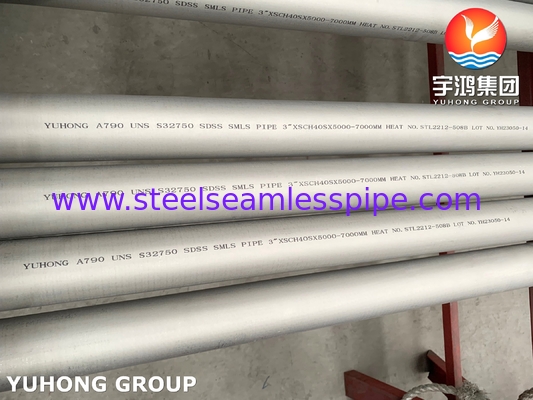 A790 S32750 Super Duplex Stahlseamless Pipe für die Stromerzeugung