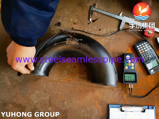 Einrichtung für Rohrleitungen aus Legierstahl ASTM A234 WP22 180° LR U BEND