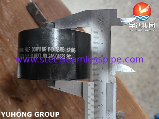 Edelstahl geschmiedet Fitting ASME SA105 B16.11 3000 NPT Halbkopplung mit B16.11 Standard