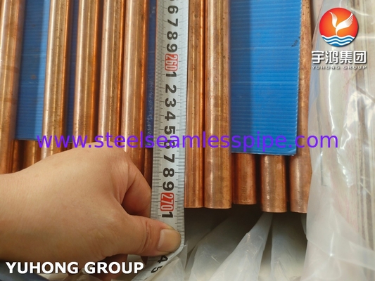 ASTM B111 ASME SB111 C12200 TP 2 Nahtloser Rohr