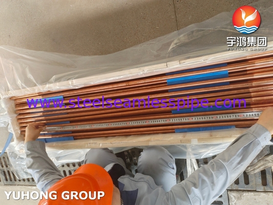 ASTM B111 ASME SB111 C12200 TP 2 Nahtloser Rohr