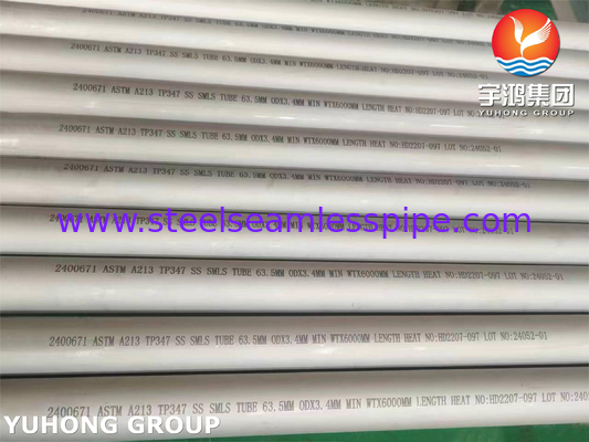 Nahtlose ASTM A213 TP347-Röhren für Hochtemperaturumgebungen