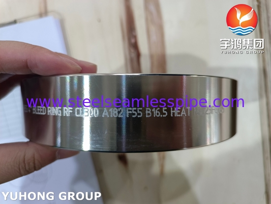 Edelstahlverbindung Blutring Tropfring Flush Ring A182 F55 CL300