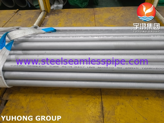 ASTM B407 ASME SB407 N08810 Rohr für den Wärmetauscher aus Legierungsstahl
