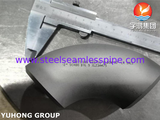 ASTM A815 S32750 Duplex-Edelstahl-Fitting Ellenbogen 90 Grad Langradius Buttwelded
