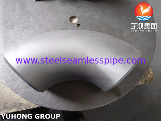 ASTM A815 S32750 Duplex-Edelstahl-Fitting Ellenbogen 90 Grad Längen Radius Buttweld B16.9