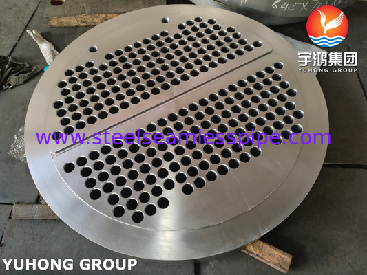 Stahlleiter ASTM A335 ASME SA335 F5N OD 1761MM*182MM 2476Löcher*19.25MM Wärmetauscher
