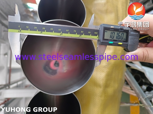 ASTM A269 TP304L Edelstahlseamless Tube Wärmetauscher Rohr hell gegrillt