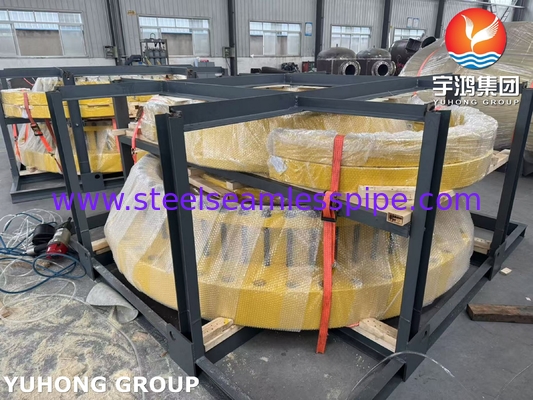Prüfring für Wärmetauscherteile SA-266M Gr.2 Prüfflansche, SHELL SA-516M Gr.70
