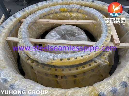 Prüfring für Wärmetauscherteile SA-266M Gr.2 Prüfflansche, SHELL SA-516M Gr.70