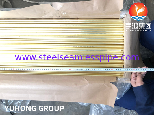 Seamless Tube aus Kupferlegierung ASTM B111 C70600,C44300,C71500 Meereswassergeräte An- und Offshore-Anwendung