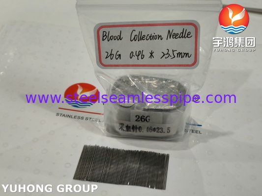 26G Medizinische Blutentnahme Nadelröhre, drei Bevellete Festlanzetteil, 0,46 * 23,5MM