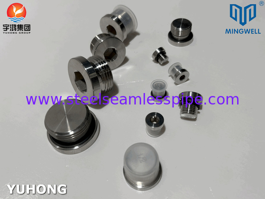 Schmiede 316L Hydraulische Edelstahl-Steckstecker, männlich und weiblich, mit JIS B8363 Standard