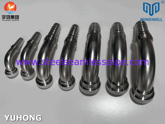 Rohrverbindung aus Edelstahl 90° SAE Flansche SS316L für Rohrverbindungen