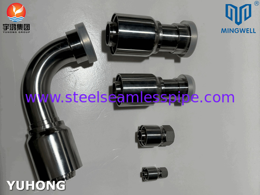 Hydraulisches Formen von Rohrkopplungen aus Edelstahl 316L