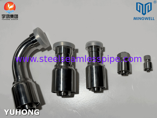 Hydraulisches Formen von Rohrkopplungen aus Edelstahl 316L