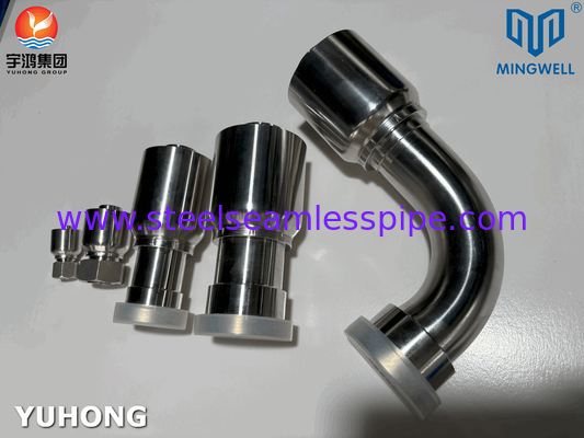 Hydraulisches Formen von Rohrkopplungen aus Edelstahl 316L