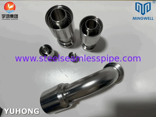 Hydraulisches Formen von Rohrkopplungen aus Edelstahl 316L