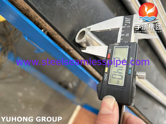 ASTM B163 N04400 Legierter Stahlrohr für Kondensator und Wärmetauscher