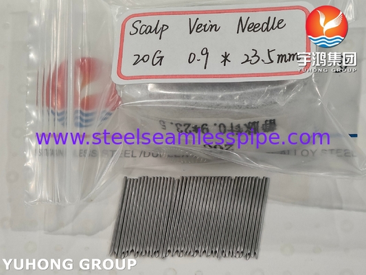 ISO 9626 SUS304, Intravenöse Nadelröhre für venöse Injektion und Infusion, 20G 0,9*23,5MM
