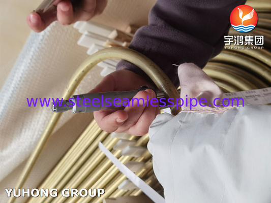 ASTM B395 / ASME SB395 C68700 U-Bend Kupferlegierung für Wärmetauscher