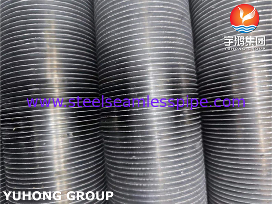 Nickellegierung ASTM B163 N08825 Incoloy 825 Extrudierte Flossenröhre mit Aluminiumflossen