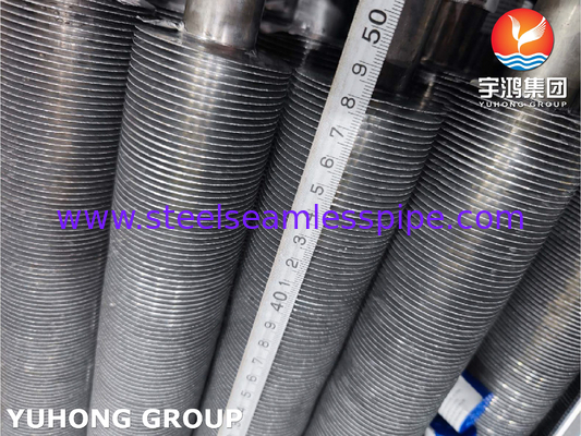 Nickellegierung ASTM B163 N08825 Incoloy 825 Extrudierte Flossenröhre mit Aluminiumflossen