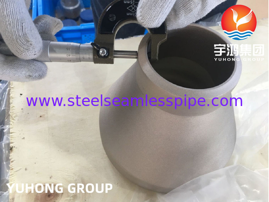 ASTM B466 C70600 Kupfer-Nickel-Fitting Exzentrischer Reduzierer B16.9 für Kühlsystem
