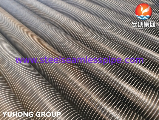 ASTM A179 Aluminium-Kohlenstoffstahl eingebettete Flossenröhre für Wärmetauscher und Kühlsystem