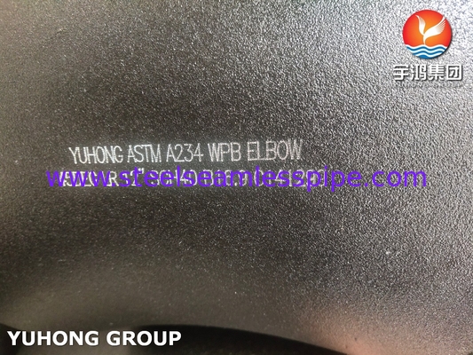 ASTM A234 WPB Kohlenstoffstahlbogen 45DEG LR Stumpfgeschweißt B16.9