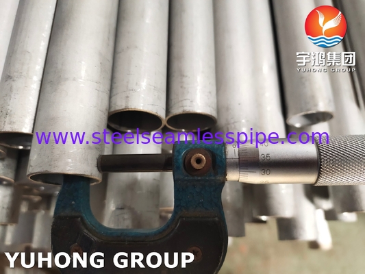 ASTM A789 ASMESA789 SUPER DUPLEX SEAMLESS TUBE MATERIAL aus Stahl S31803, S32205, S32750, S32760, S31254 für den Wärmetauscher